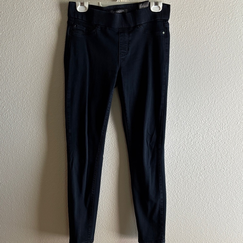 Liverpool Jeans Company Dark Blue Jeggings